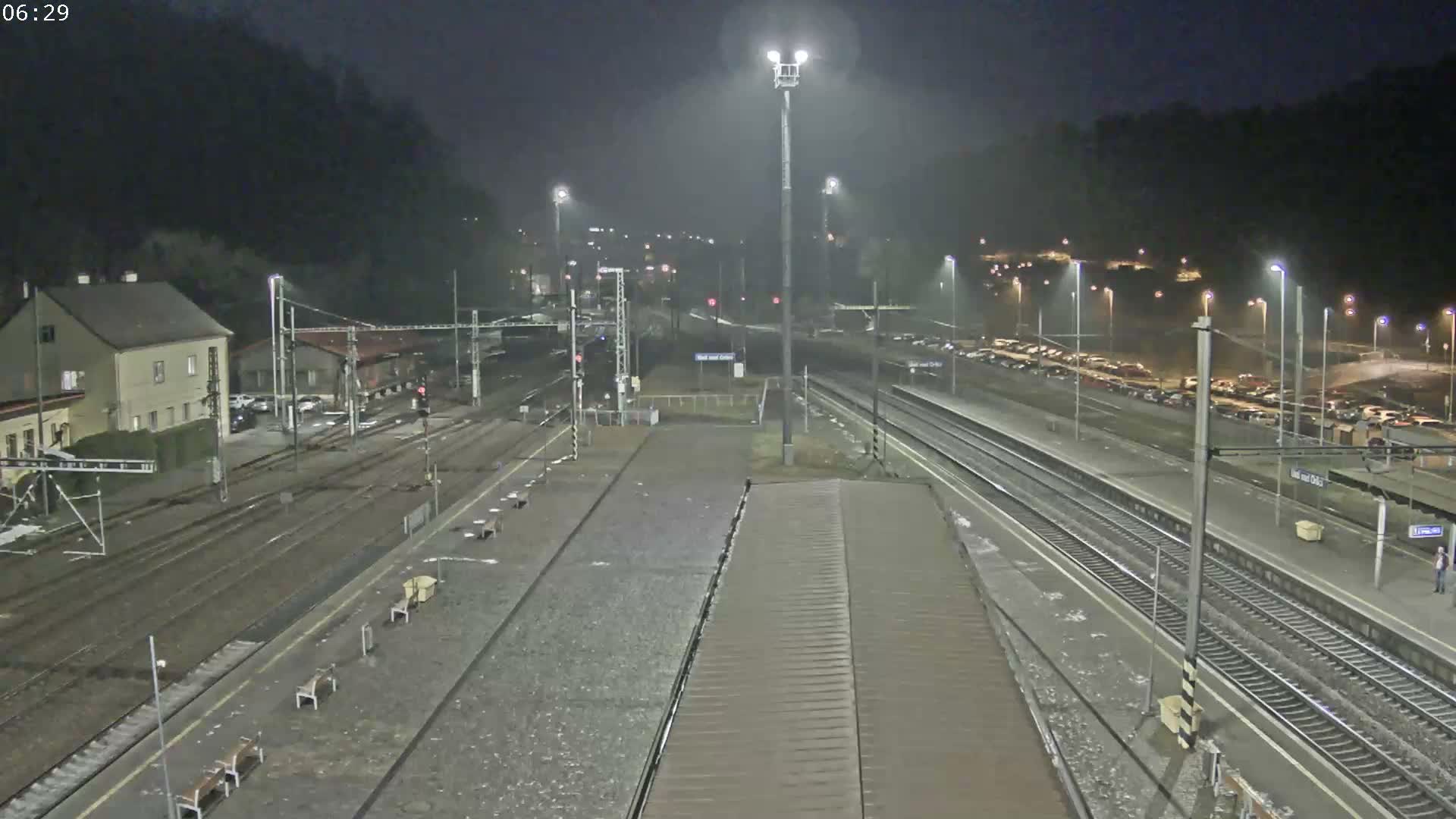 Usti nad Orlici Main Train Station Live Cam - Usti nas Orlici, Pardubice, Czechia