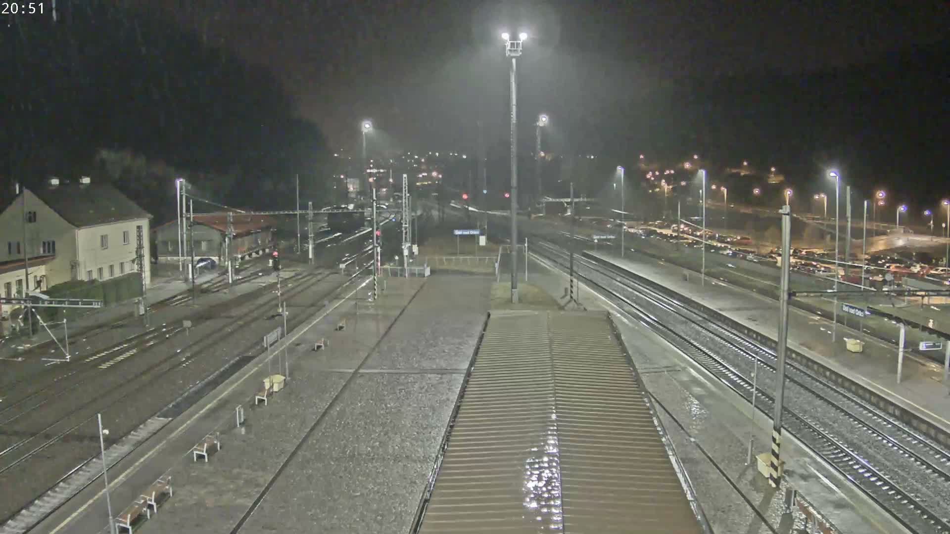 Usti nad Orlici Main Train Station Live Cam - Usti nas Orlici, Pardubice, Czechia
