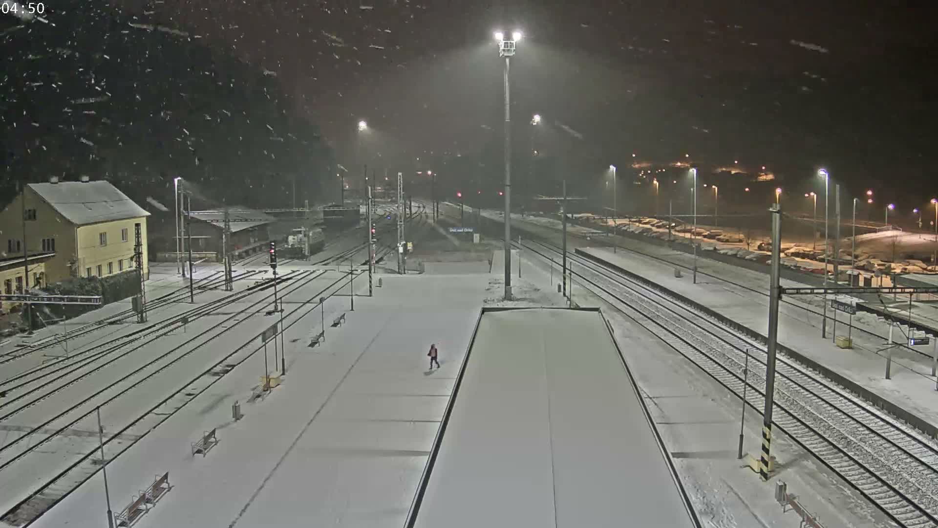 Usti nad Orlici Main Train Station Live Cam - Usti nas Orlici, Pardubice, Czechia