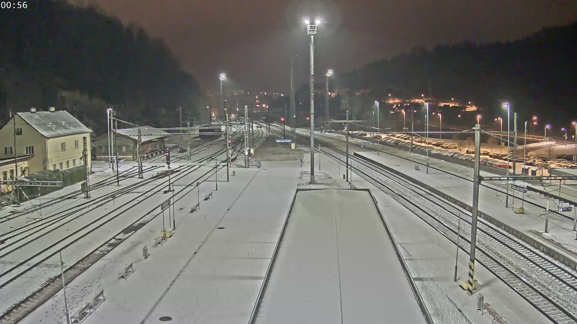 Usti nad Orlici Main Train Station Live Cam - Usti nas Orlici, Pardubice, Czechia