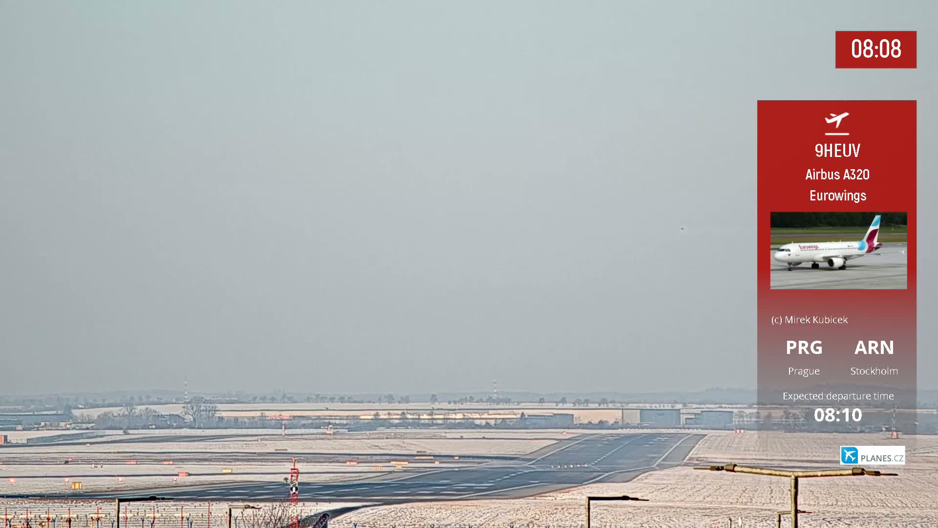 Prague Vaclav Havel Airport Radio & Live Cam - Ruzyne, Prague, Czechia