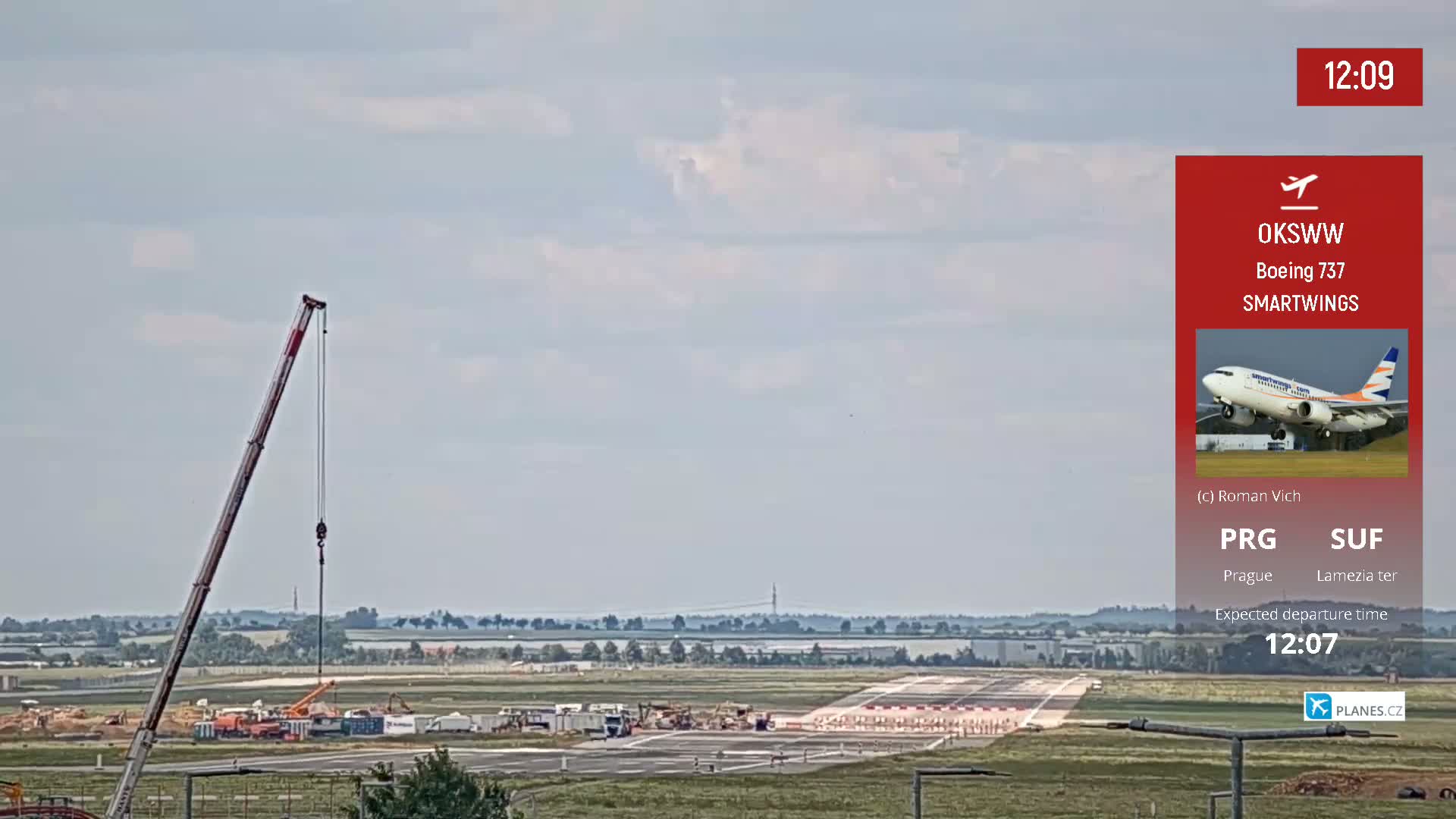Prague Vaclav Havel Airport Radio & Live Cam - Ruzyne, Prague, Czechia