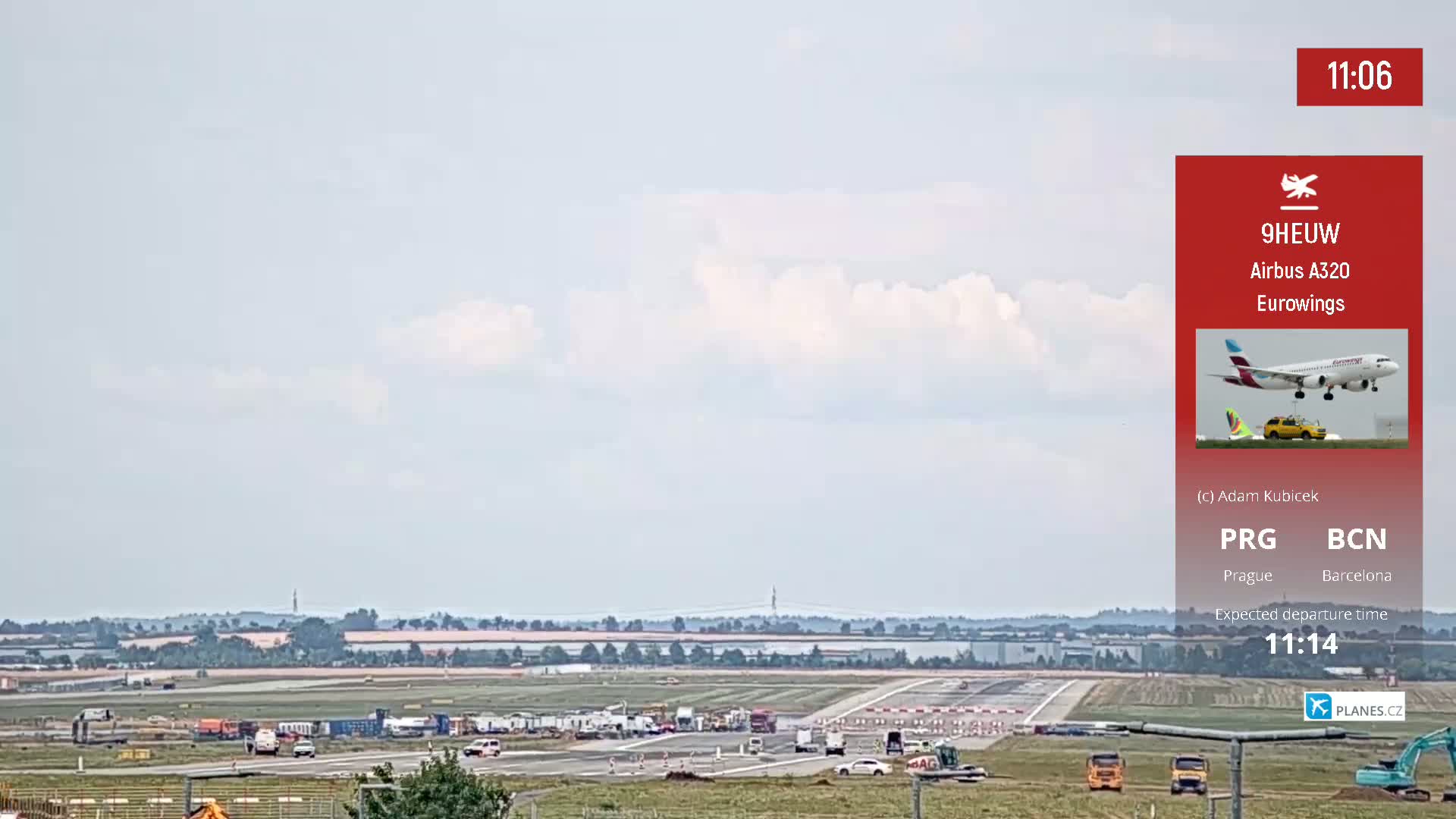 Prague Vaclav Havel Airport Radio & Live Cam - Ruzyne, Prague, Czechia