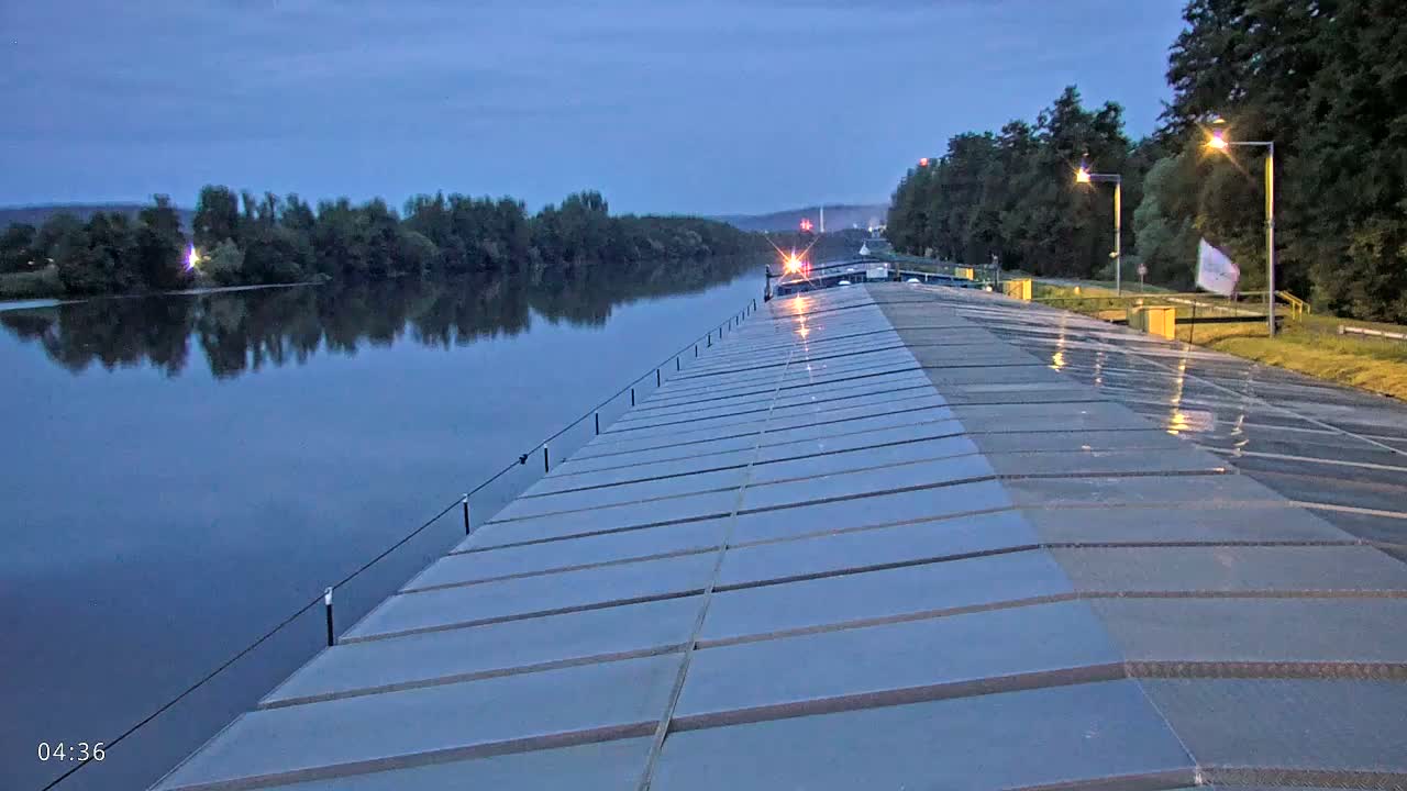 Elbe River Seaway between Hamburg-Decin  with RIO Boat Trip Live Cam - Decin, Usti nad Labem, Czechia
