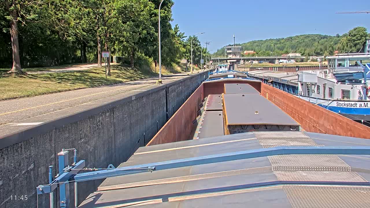 Elbe River Seaway between Hamburg-Decin  with RIO Boat Trip Live Cam - Decin, Usti nad Labem, Czechia
