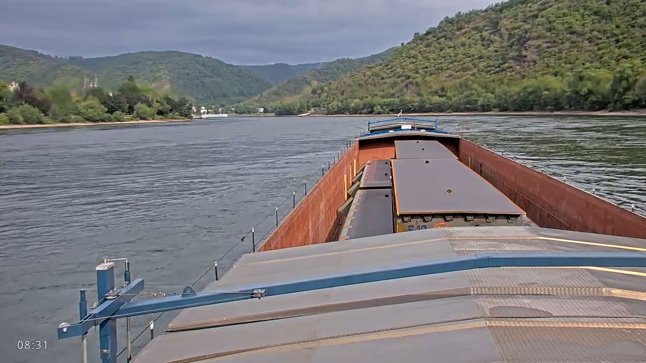 Elbe River Seaway between Hamburg-Decin  with RIO Boat Trip Live Cam - Decin, Usti nad Labem, Czechia