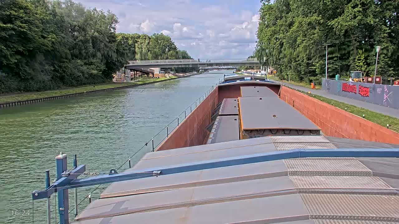 Elbe River Seaway between Hamburg-Decin  with RIO Boat Trip Live Cam - Decin, Usti nad Labem, Czechia
