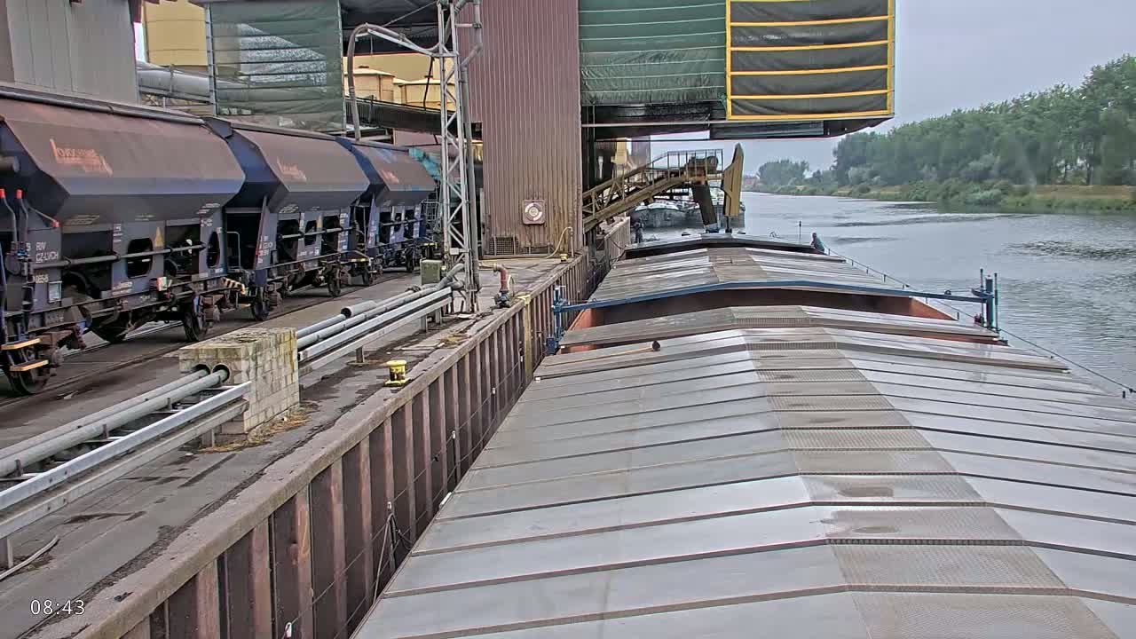 Elbe River Seaway between Hamburg-Decin  with RIO Boat Trip Live Cam - Decin, Usti nad Labem, Czechia