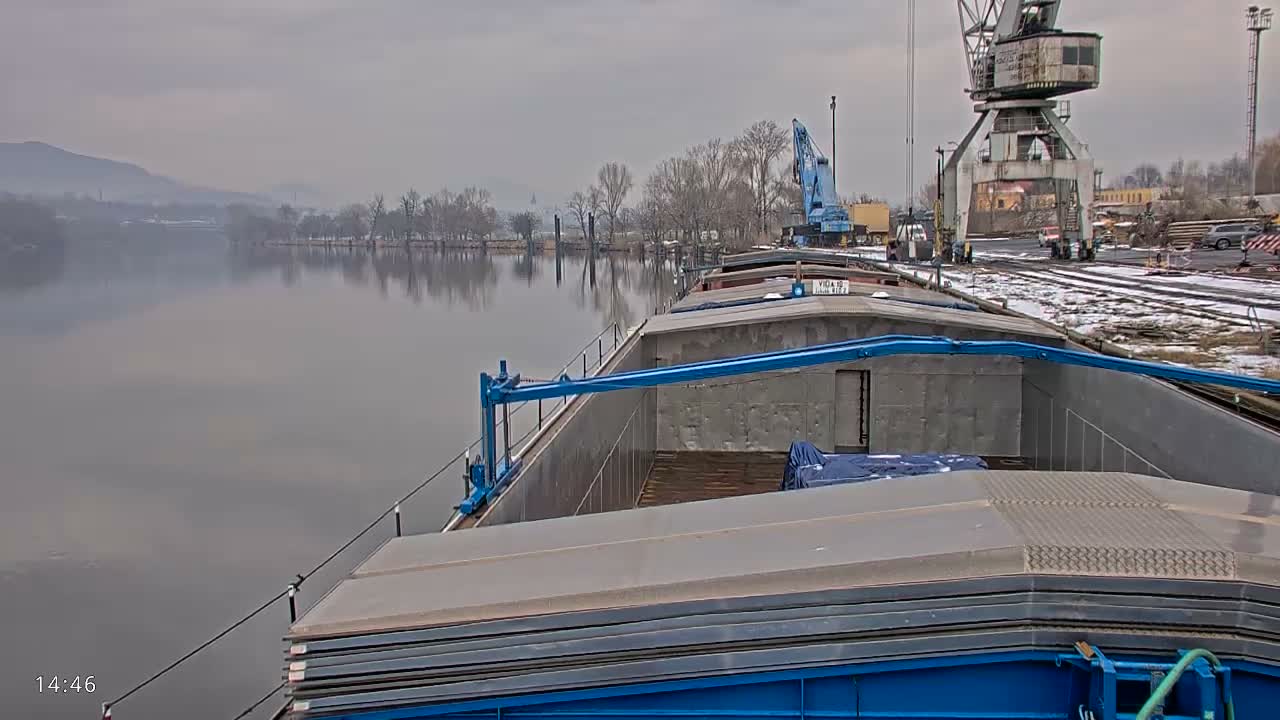 Elbe River Seaway between Hamburg-Decin  with RIO Boat Trip Live Cam - Decin, Usti nad Labem, Czechia