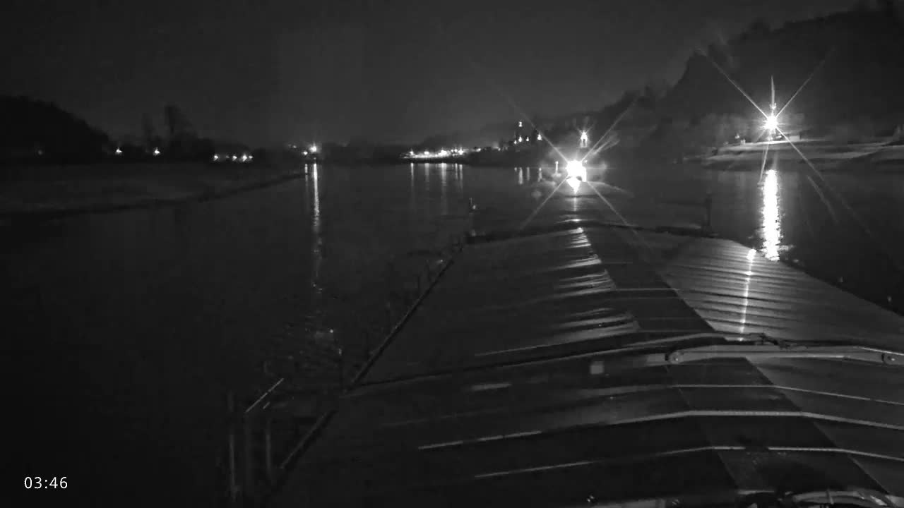 Elbe River Seaway between Hamburg-Decin  with RIO Boat Trip Live Cam - Decin, Usti nad Labem, Czechia