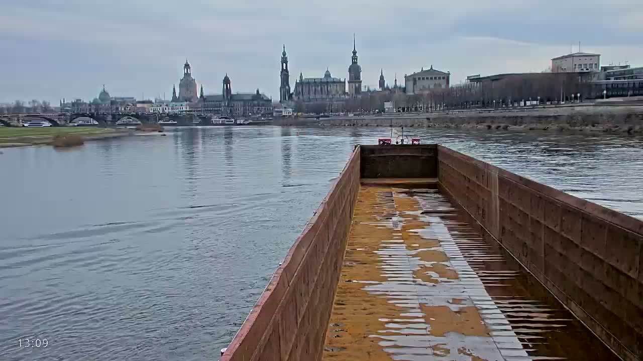 Elbe River Seaway between Hamburg-Decin  with RIO Boat Trip Live Cam - Decin, Usti nad Labem, Czechia
