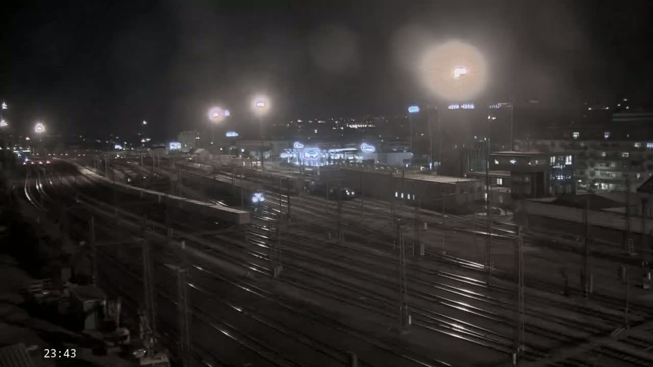 Liben Train Station & City View Live Cam - Liben, Prague, Czechia