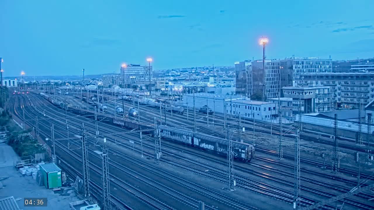 Liben Train Station & City View Live Cam - Liben, Prague, Czechia