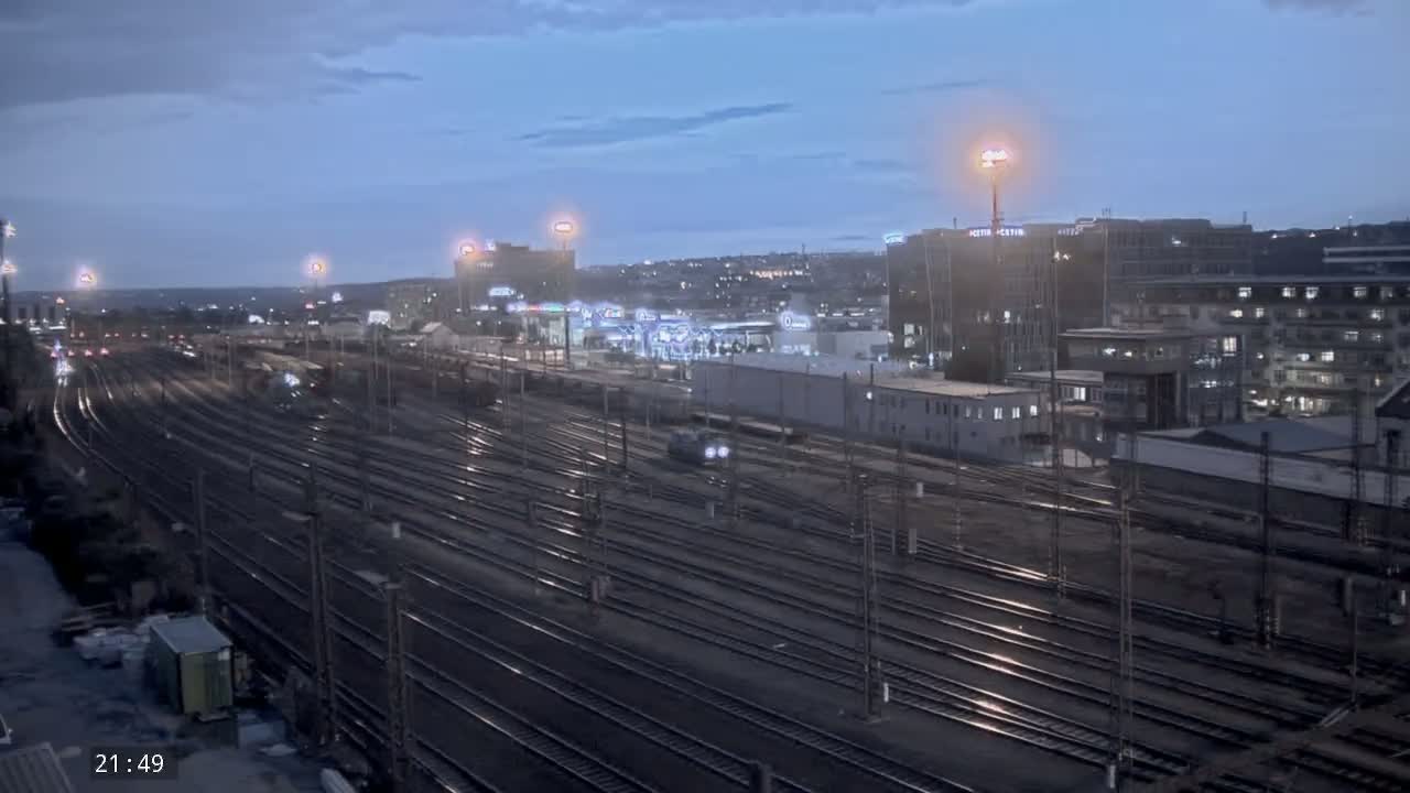 Liben Train Station & City View Live Cam - Liben, Prague, Czechia