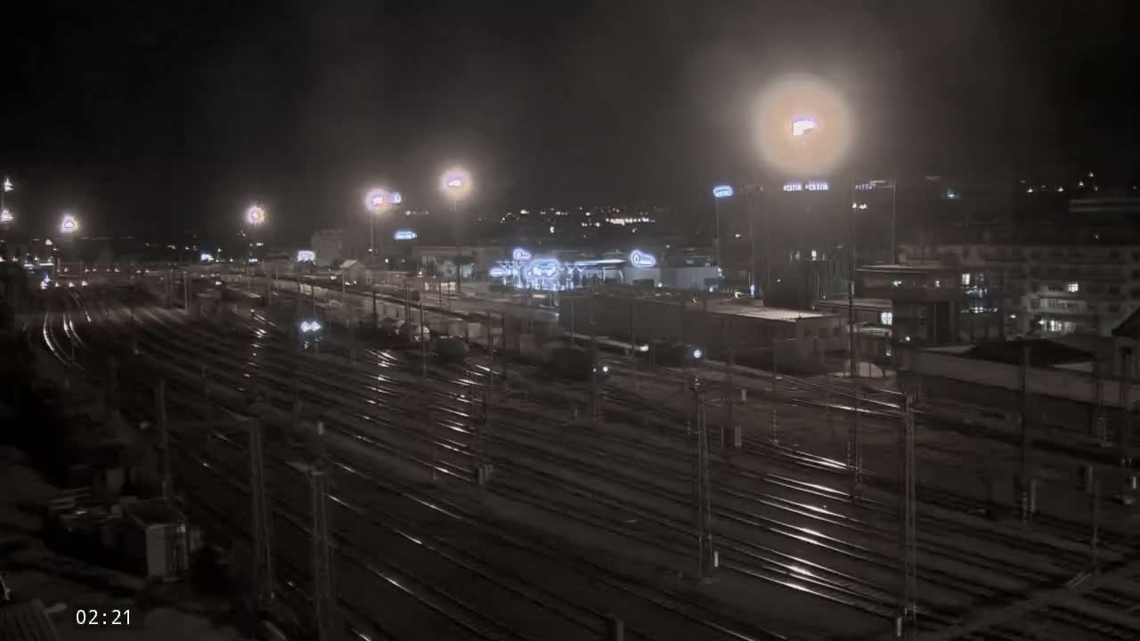 Liben Train Station & City View Live Cam - Liben, Prague, Czechia