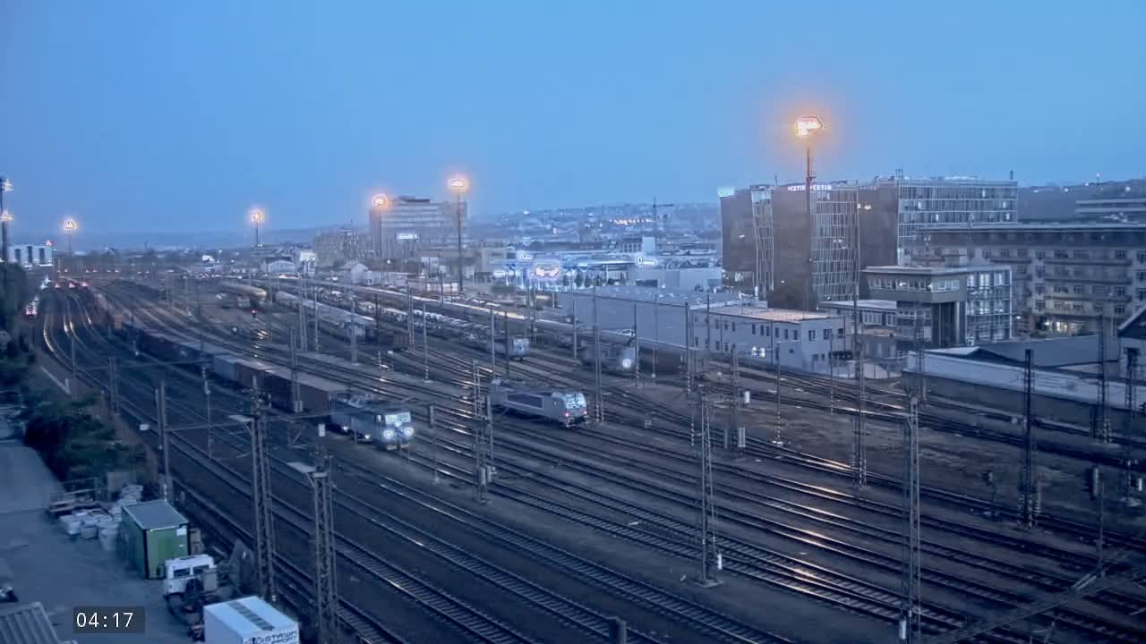 Liben Train Station & City View Live Cam - Liben, Prague, Czechia