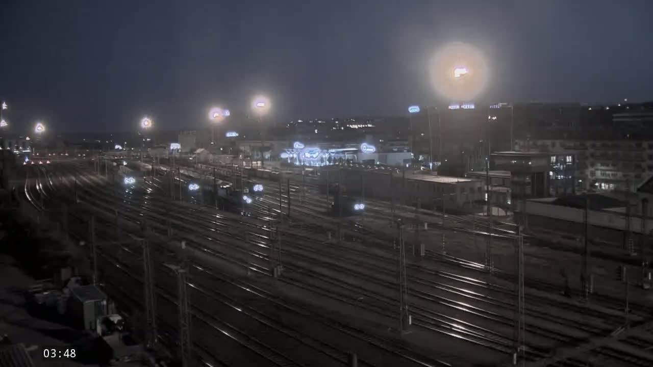Liben Train Station & City View Live Cam - Liben, Prague, Czechia