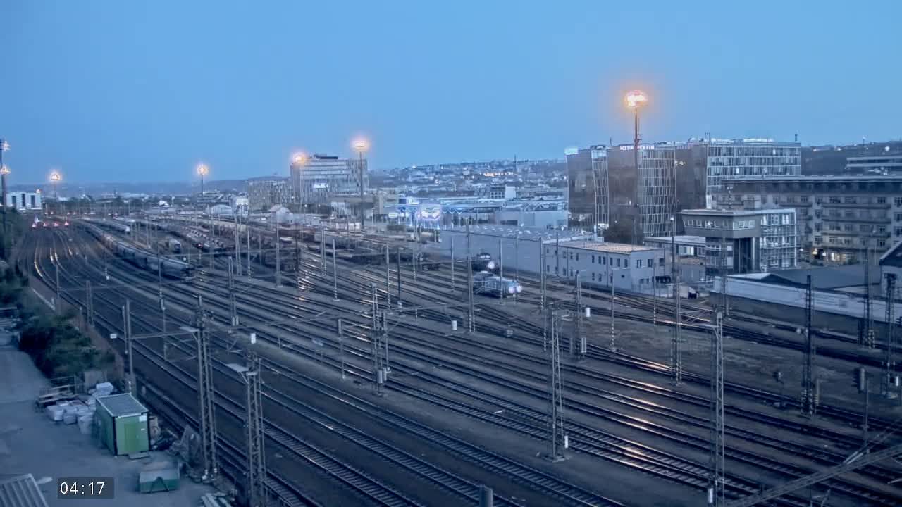 Liben Train Station & City View Live Cam - Liben, Prague, Czechia