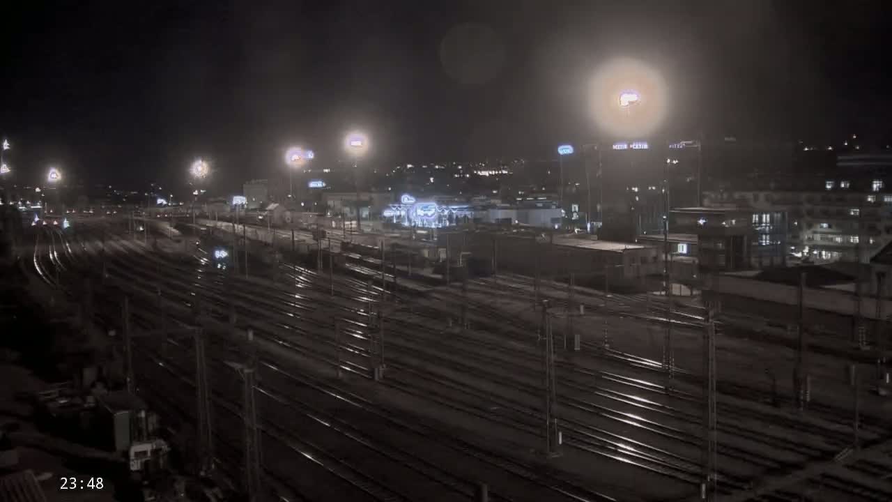 Liben Train Station & City View Live Cam - Liben, Prague, Czechia
