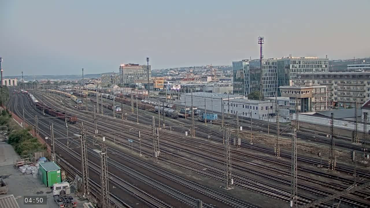 Liben Train Station & City View Live Cam - Liben, Prague, Czechia