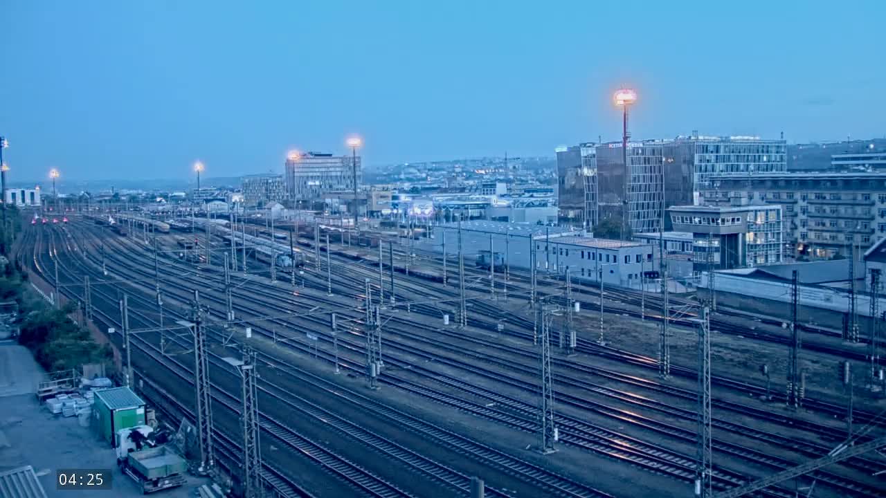 Liben Train Station & City View Live Cam - Liben, Prague, Czechia