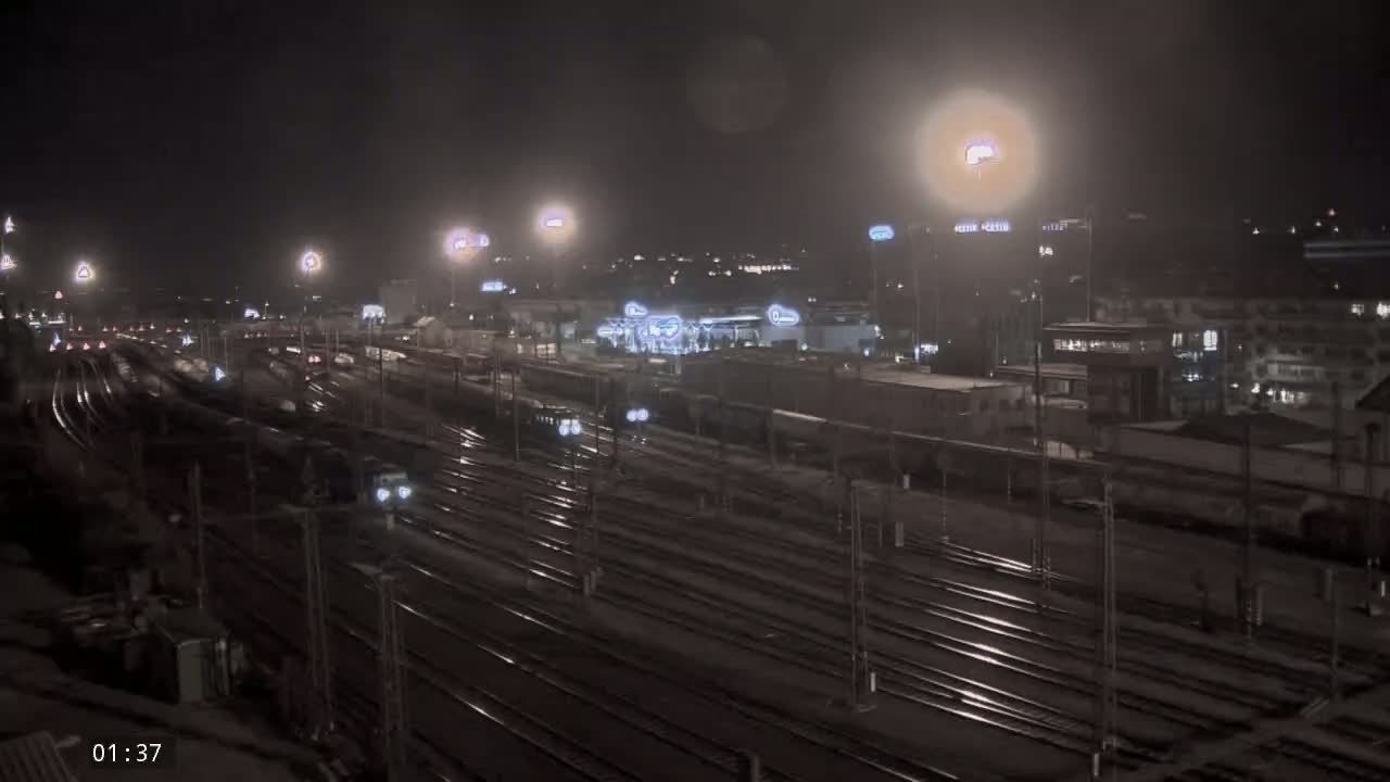 Liben Train Station & City View Live Cam - Liben, Prague, Czechia