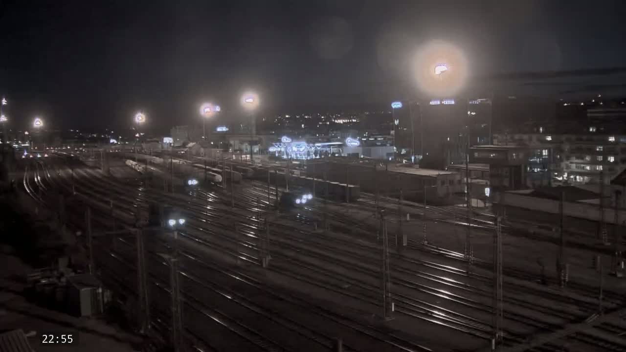 Liben Train Station & City View Live Cam - Liben, Prague, Czechia