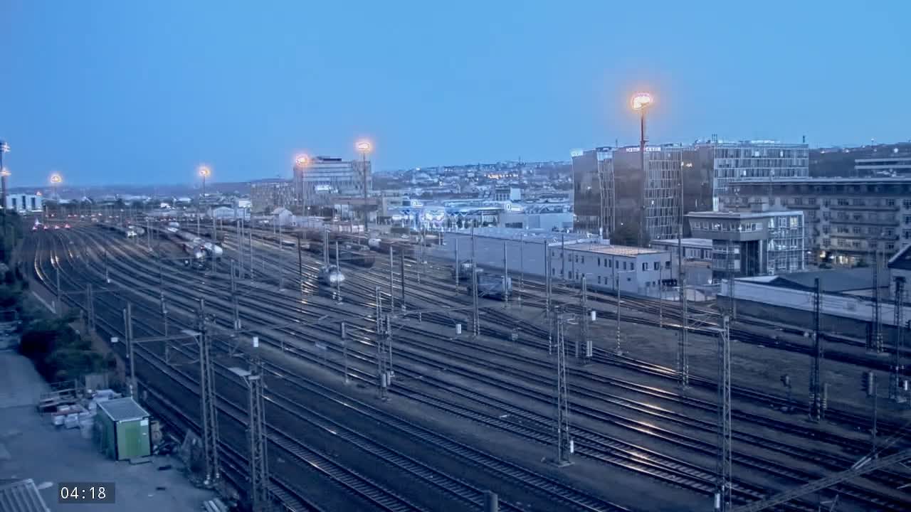 Liben Train Station & City View Live Cam - Liben, Prague, Czechia