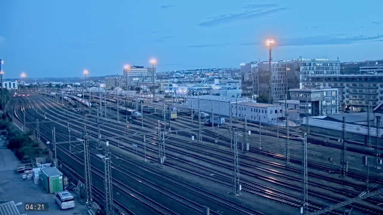 Liben Train Station & City View Live Cam - Liben, Prague, Czechia