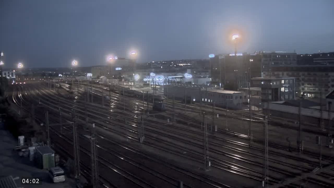 Liben Train Station & City View Live Cam - Liben, Prague, Czechia