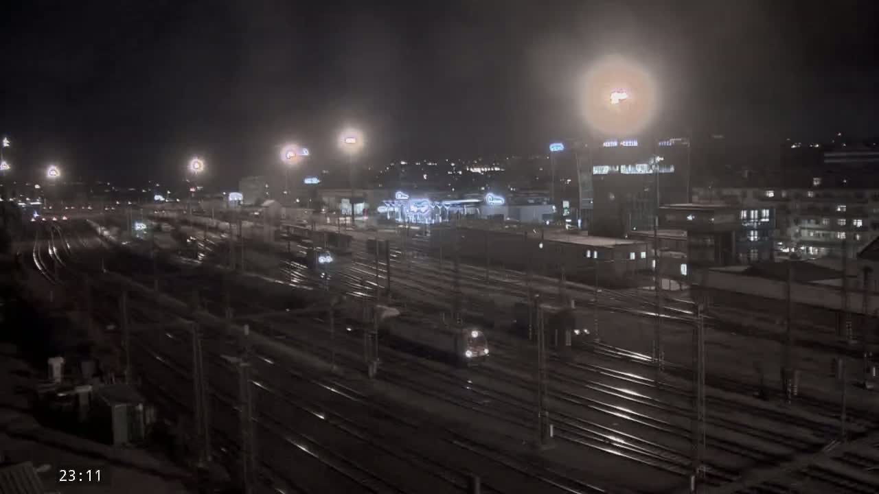 Liben Train Station & City View Live Cam - Liben, Prague, Czechia