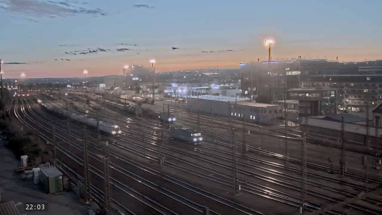Liben Train Station & City View Live Cam - Liben, Prague, Czechia