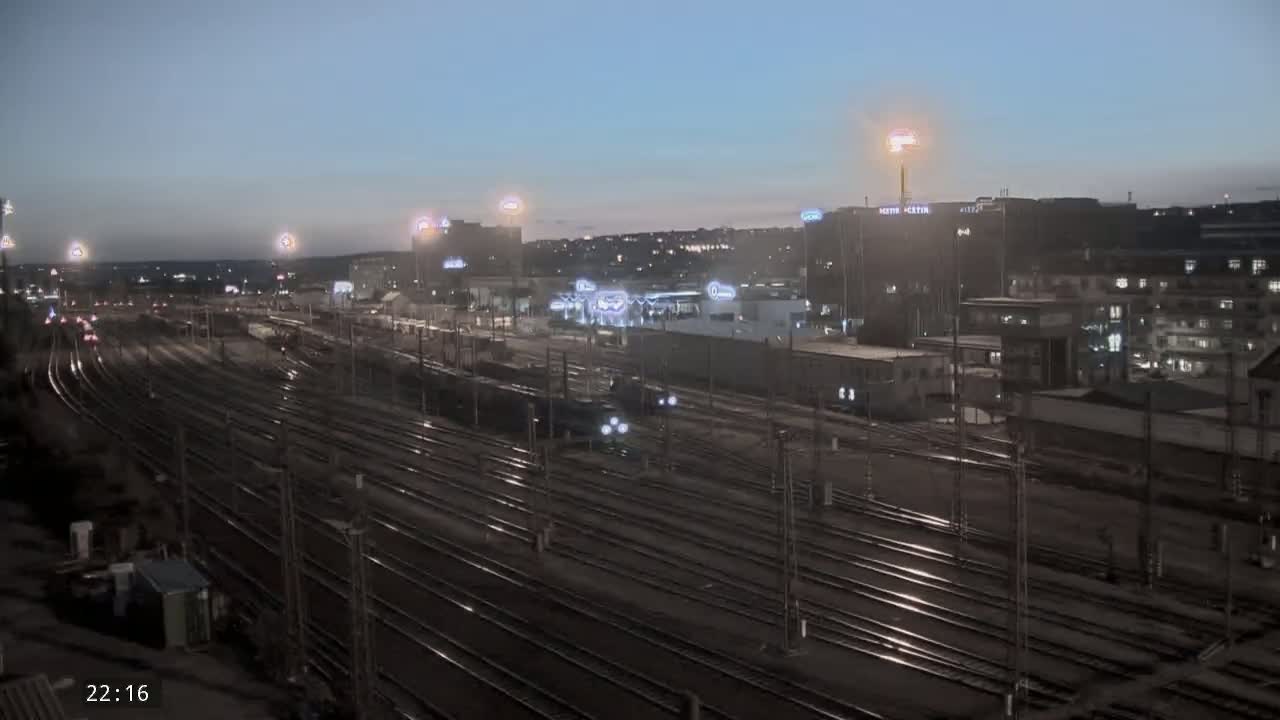 Liben Train Station & City View Live Cam - Liben, Prague, Czechia