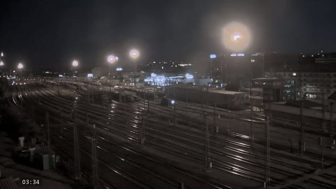 Liben Train Station & City View Live Cam - Liben, Prague, Czechia