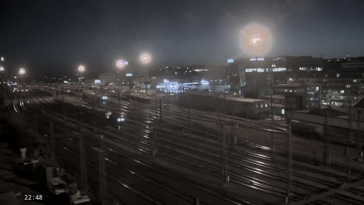 Liben Train Station & City View Live Cam - Liben, Prague, Czechia