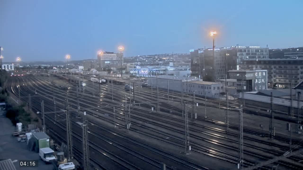Liben Train Station & City View Live Cam - Liben, Prague, Czechia