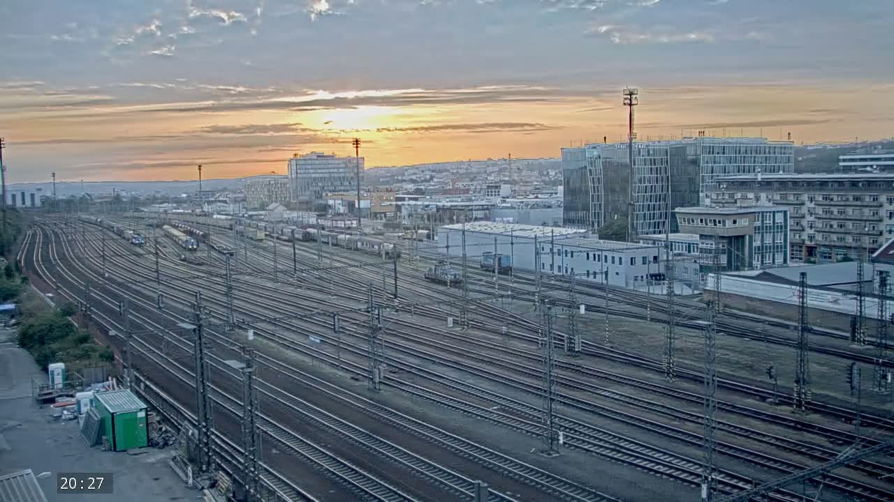 Liben Train Station & City View Live Cam - Liben, Prague, Czechia