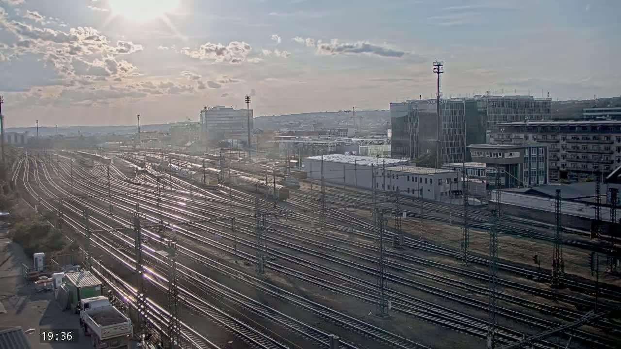 Liben Train Station & City View Live Cam - Liben, Prague, Czechia