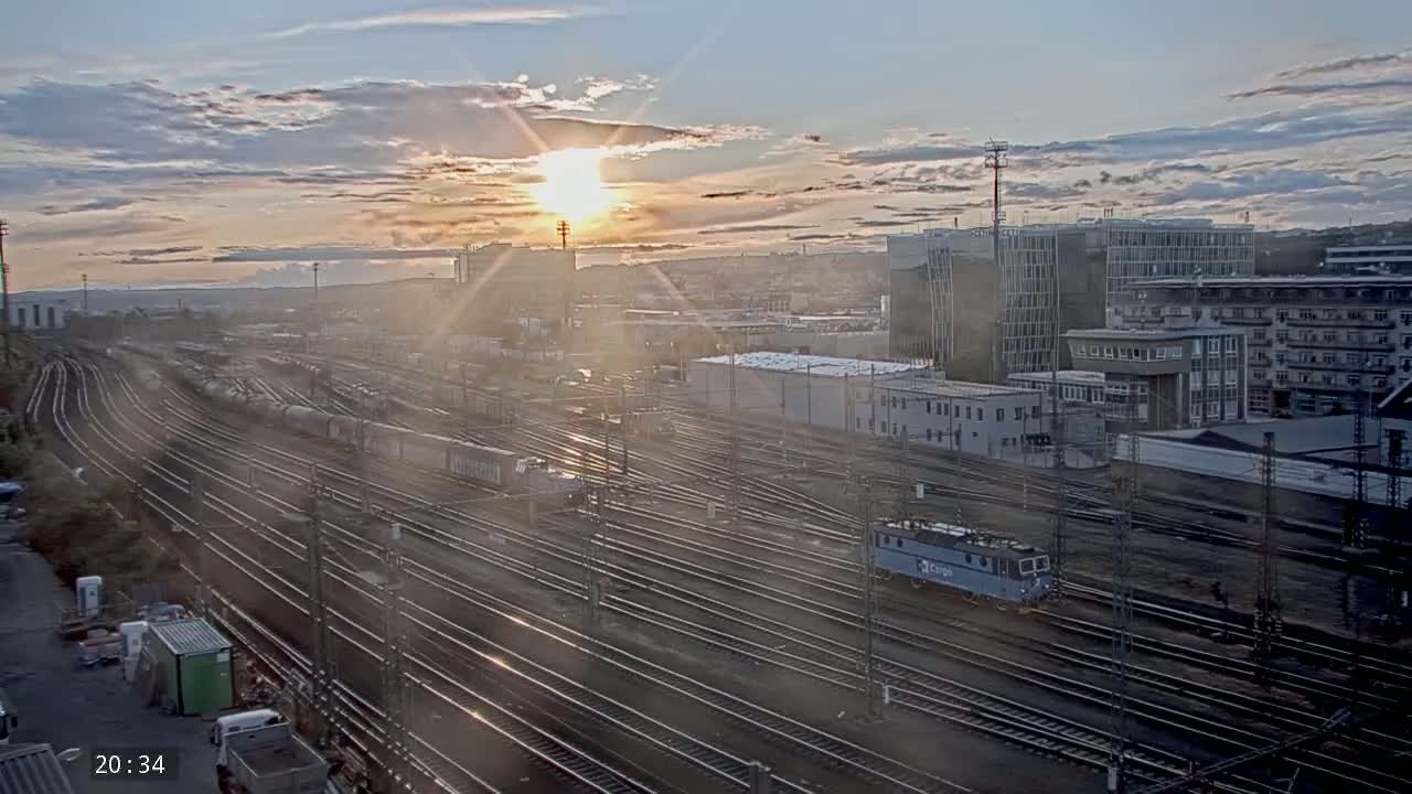Liben Train Station & City View Live Cam - Liben, Prague, Czechia