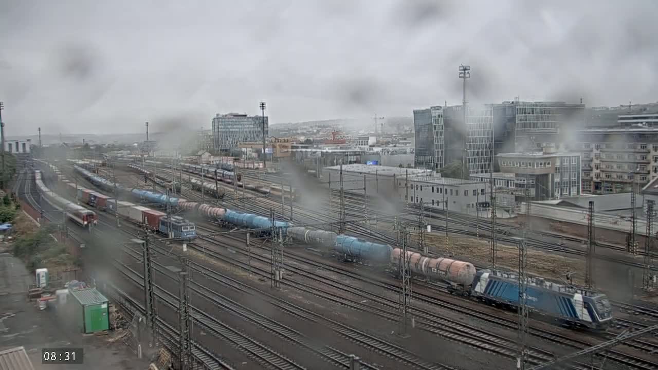 Liben Train Station & City View Live Cam - Liben, Prague, Czechia