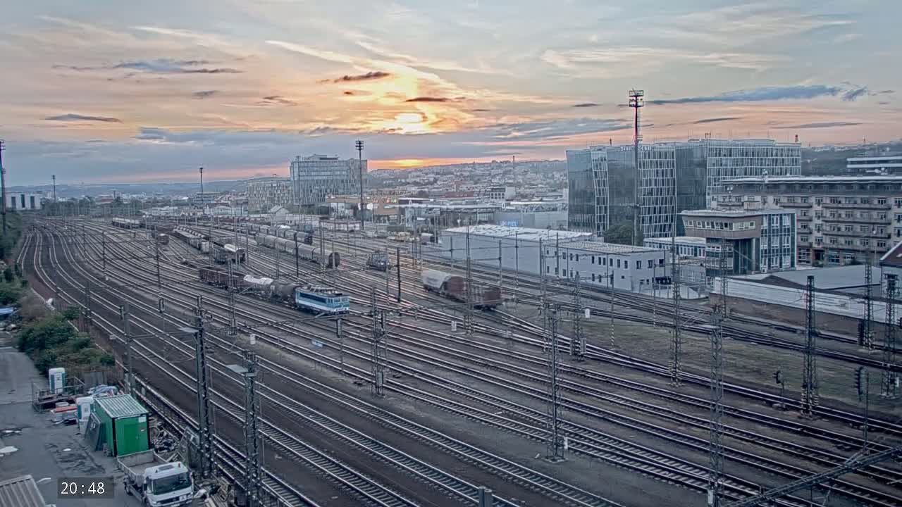 Liben Train Station & City View Live Cam - Liben, Prague, Czechia