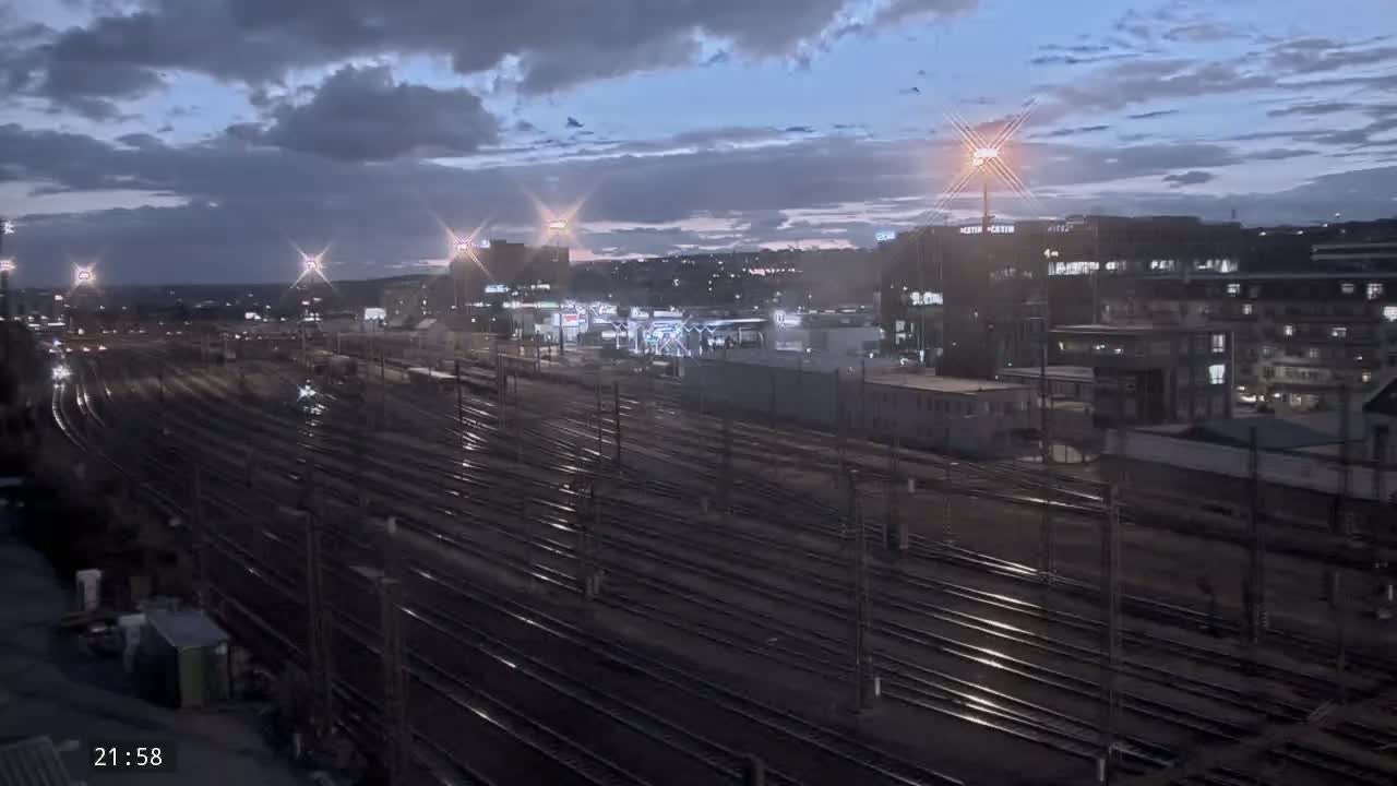 Liben Train Station & City View Live Cam - Liben, Prague, Czechia