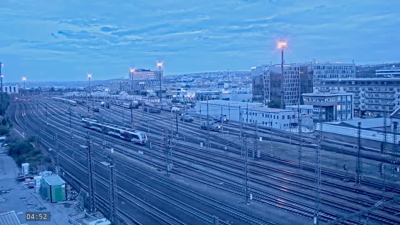 Liben Train Station & City View Live Cam - Liben, Prague, Czechia