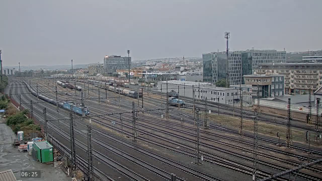 Liben Train Station & City View Live Cam - Liben, Prague, Czechia