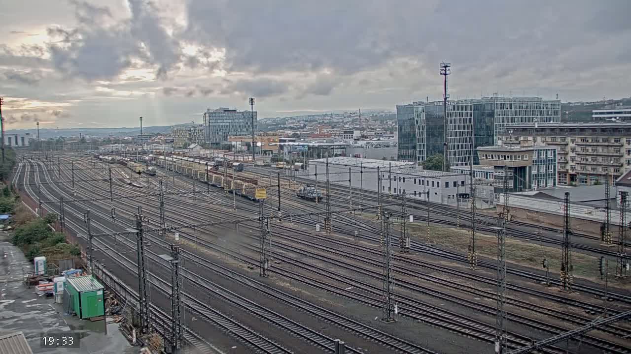 Liben Train Station & City View Live Cam - Liben, Prague, Czechia
