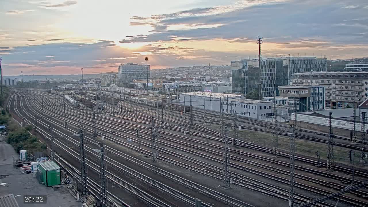 Liben Train Station & City View Live Cam - Liben, Prague, Czechia