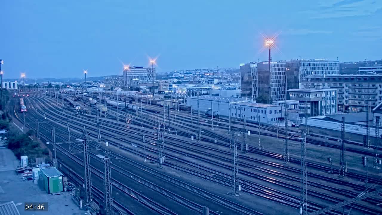 Liben Train Station & City View Live Cam - Liben, Prague, Czechia