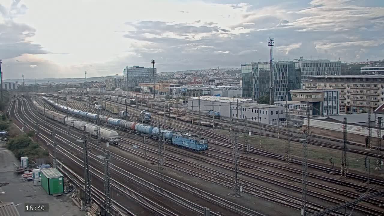 Liben Train Station & City View Live Cam - Liben, Prague, Czechia