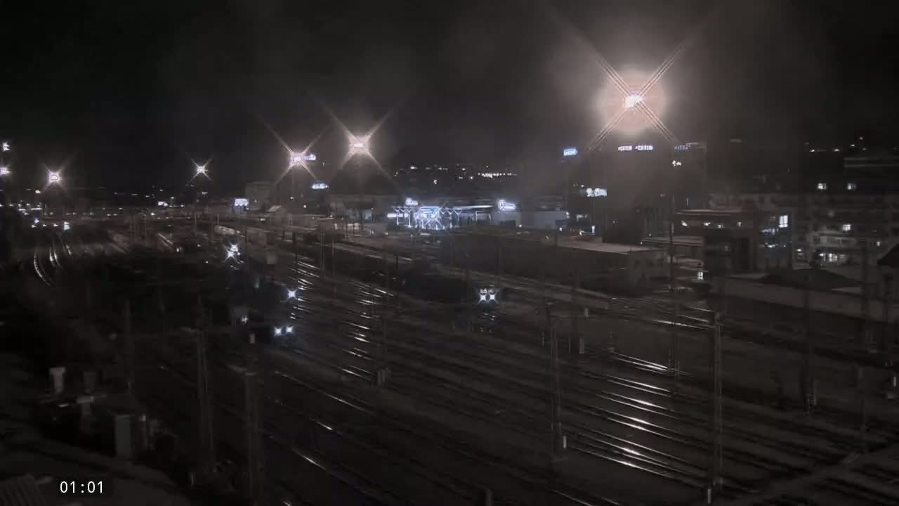 Liben Train Station & City View Live Cam - Liben, Prague, Czechia