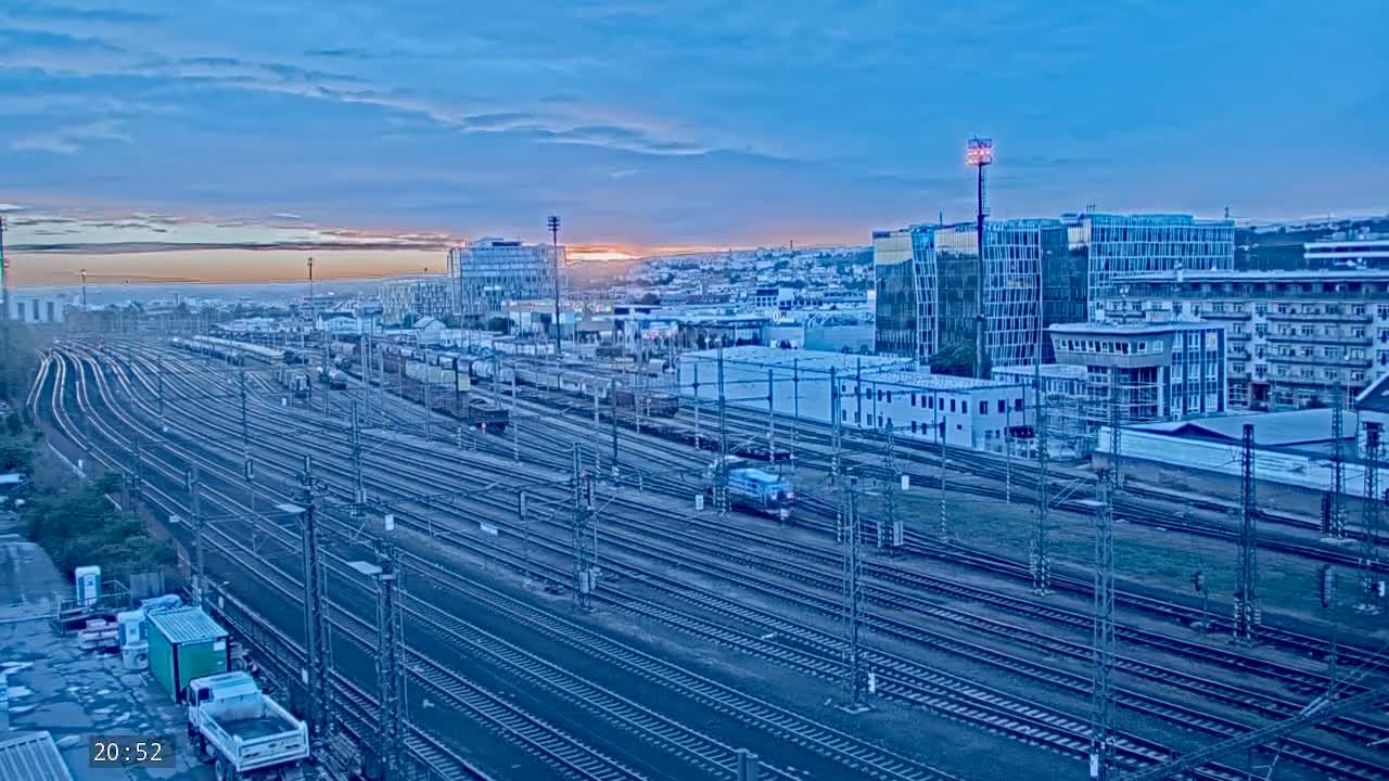 Liben Train Station & City View Live Cam - Liben, Prague, Czechia